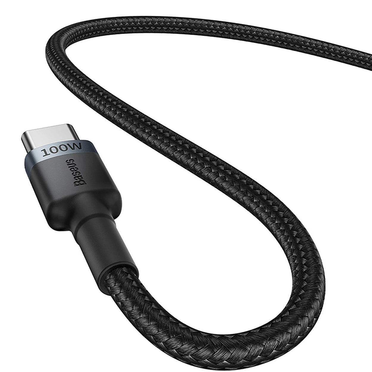 Καλώδιο δεδομένων και φόρτισης USB-C - USB-C Baseus Cafule, 100W, 1m, κόκκινο, σετ 2 τεμαχίων