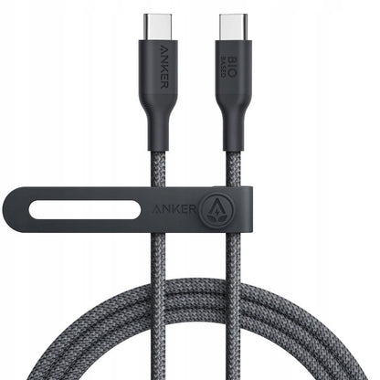 Καλώδιο δεδομένων και φόρτισης USB-C - USB-C Anker 544, 140W, 1.8m, μαύρο A80F6H11 