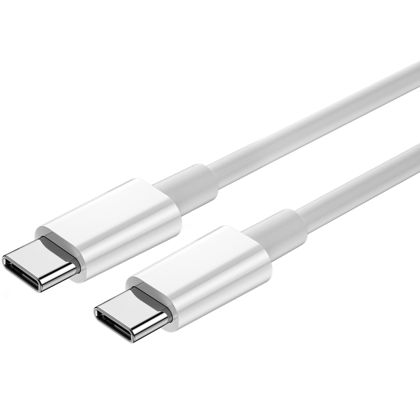 Καλώδιο δεδομένων και φόρτισης USB-C - USB-C WiWu C008, 100W, 1,2m, λευκό 