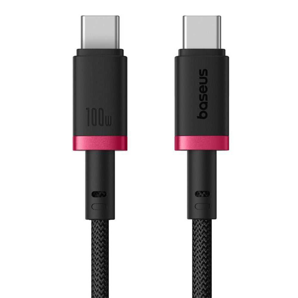 Καλώδιο Δεδομένων και Φόρτισης USB-C - USB-C Baseus Dura Series, 100W, 1m, Κόκκινο P10377803U01-01