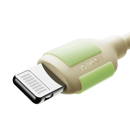 Καλώδιο Δεδομένων και Φόρτισης USB-C - Lightning Joyroom S-A53, 30W, 2m, Μπεζ