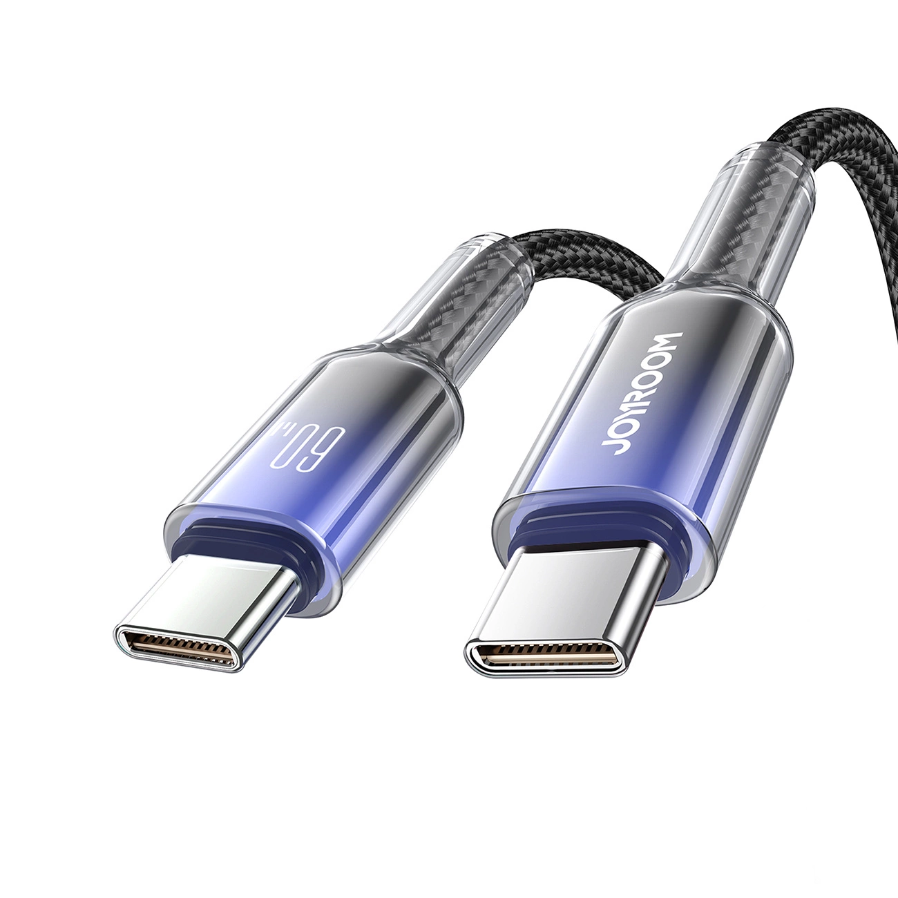 Καλώδιο Δεδομένων και Φόρτισης USB-C - USB-C Joyroom S-A42, 60W, 1.2m, Μαύρο