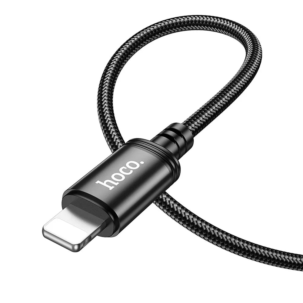 Καλώδιο Δεδομένων και Φόρτισης USB-A - Lightning HOCO X89, 18W, 1m, Μαύρο