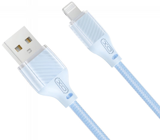 Καλώδιο Δεδομένων και Φόρτισης USB-A - Lightning XO Design NB291, 18W, 1m, Μπλε
