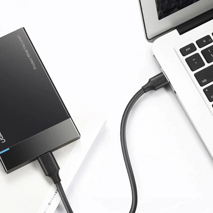 Καλώδιο Δεδομένων και Φόρτισης USB-A - USB-C UGREEN US184, 18W, 0.5m, Μαύρο