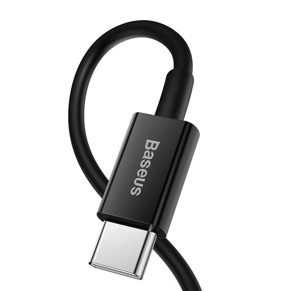 Καλώδιο δεδομένων και φόρτισης USB-C - Lightning Baseus Superior Series, 20W, 1m, μαύρο CATLYS-A01