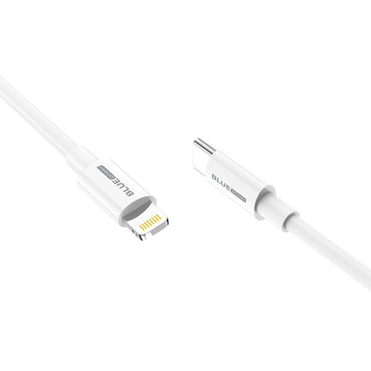 Καλώδιο δεδομένων και φόρτισης USB-C - Lightning BLUE Power BBX36, 18W, 1m, Λευκό