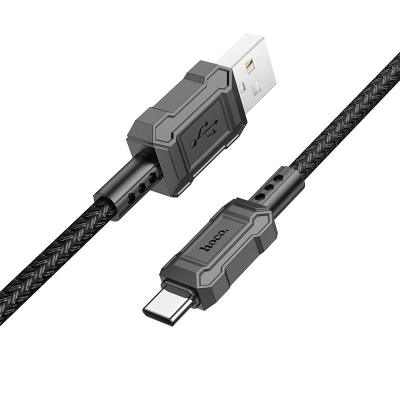 Καλώδιο δεδομένων και φόρτισης USB-A - USB-C HOCO Leader X94, 18W, 1m, Μαύρο 