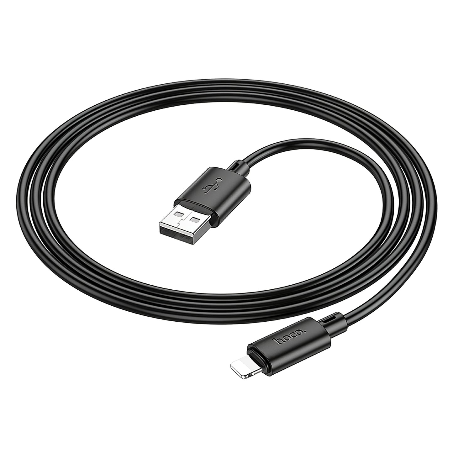 Καλώδιο δεδομένων και φόρτισης USB-A - Lightning HOCO X88, 18W, 1m, Μαύρο 