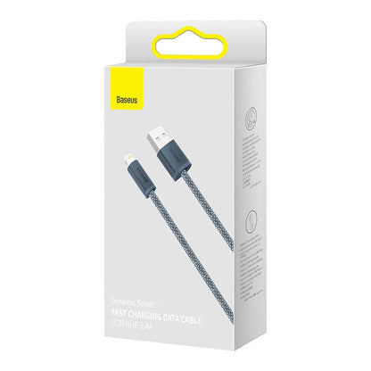 Καλώδιο δεδομένων και φόρτισης USB-A - Lightning Baseus Dynamic Series, 18W, 1m, γκρι 