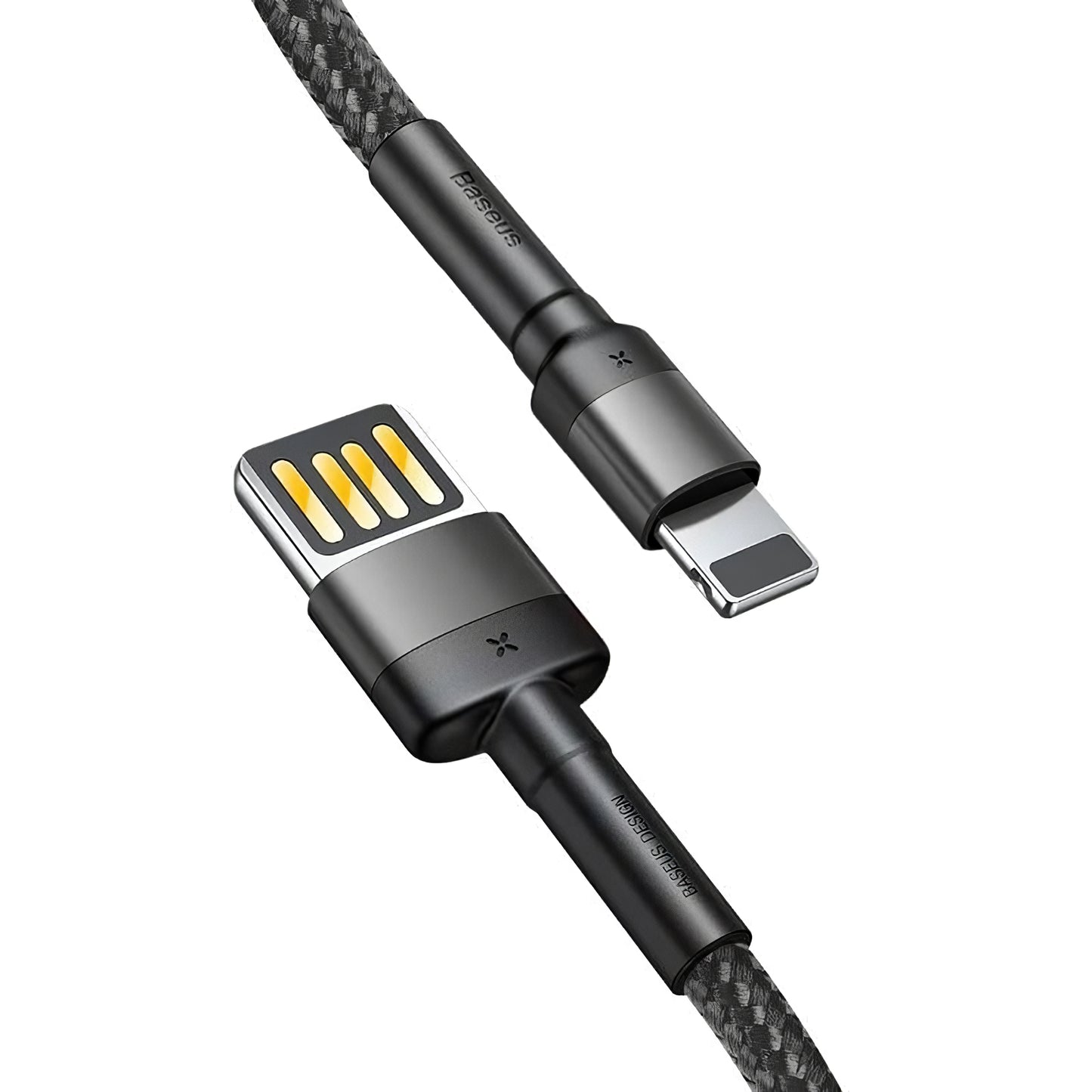 Καλώδιο δεδομένων και φόρτισης USB-A - Lightning Baseus Cafule, 18W, 2m, γκρι CALKLF-HG1 