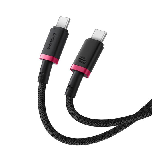 Καλώδιο Δεδομένων και Φόρτισης USB-C - USB-C Baseus Dura Series, 100W, 2m, Κόκκινο P10377803U01-02