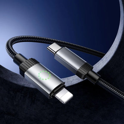 Καλώδιο Δεδομένων και Φόρτισης USB-C - Lightning HOCO X117, 27W, 1μ, Μαύρο