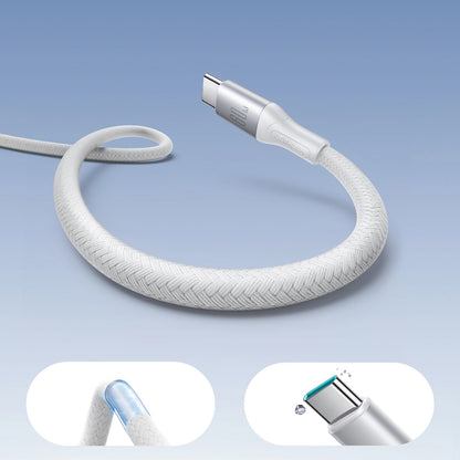 Καλώδιο Δεδομένων και Φόρτισης USB-C - USB-C Joyroom S-A28 Flash, 60W, 2m, Λευκό
