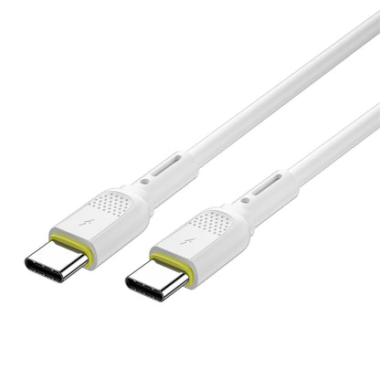 Καλώδιο Δεδομένων και Φόρτισης USB-C - USB-C WiWu Wi-C034, 60W, 1.2m, Λευκό