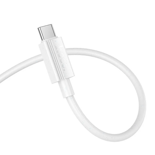 Καλώδιο Δεδομένων και Φόρτισης USB-A - USB-C HOCO X107, 18W, 1m, Λευκό