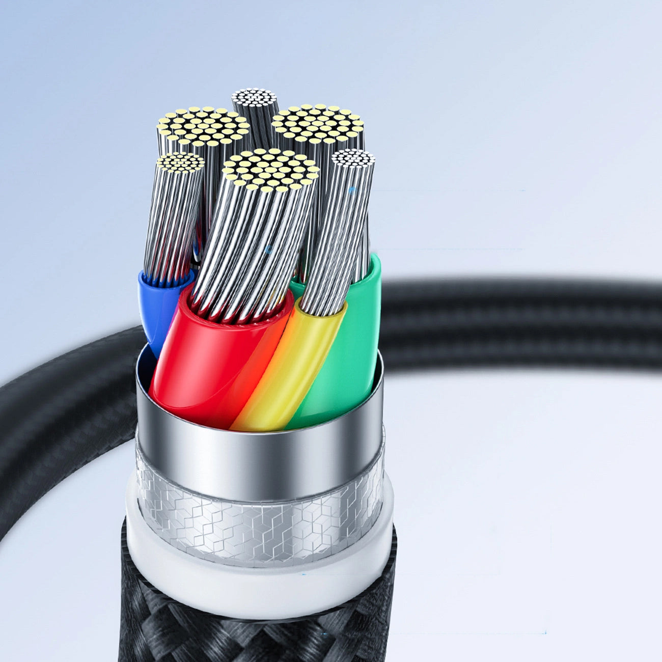 Καλώδιο Δεδομένων και Φόρτισης USB-C - USB-C Joyroom S-A11, 60W, 0.25m, Μαύρο