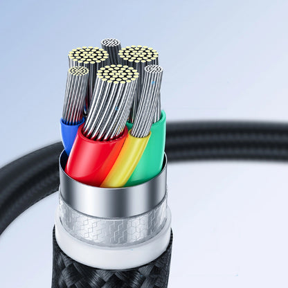 Καλώδιο Δεδομένων και Φόρτισης USB-C - USB-C Joyroom S-A11, 60W, 0.25m, Μαύρο