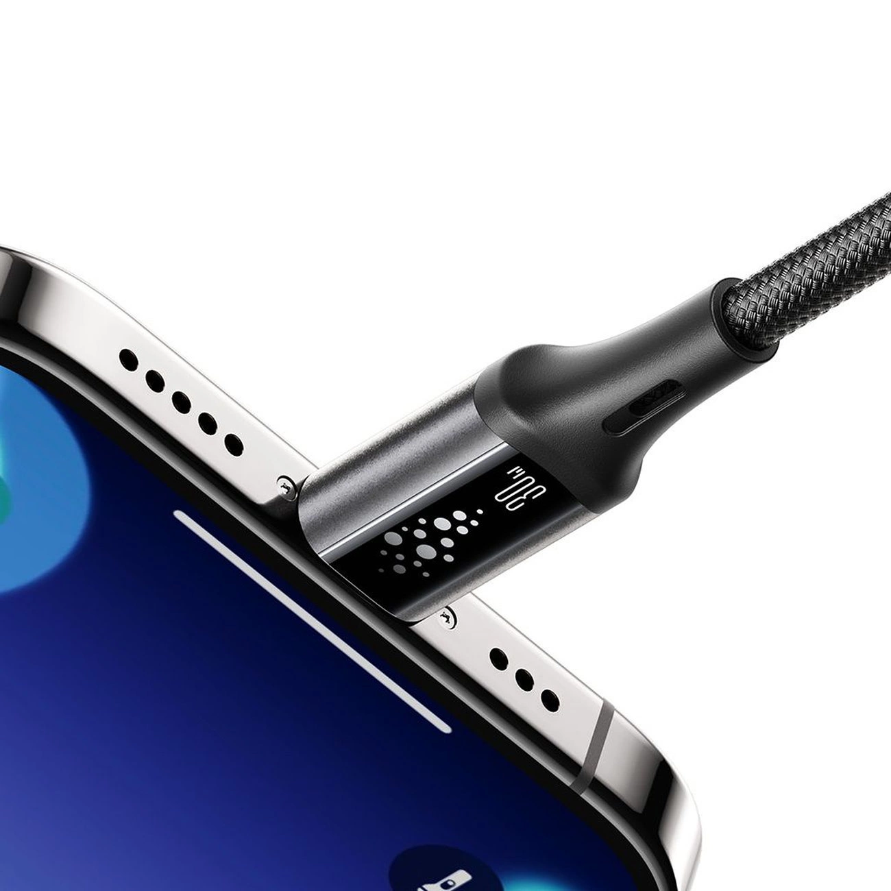 Καλώδιο Δεδομένων και Φόρτισης USB-C - Lightning Joyroom S-A60 StarTalk, 30W, 1.2m, Μαύρο