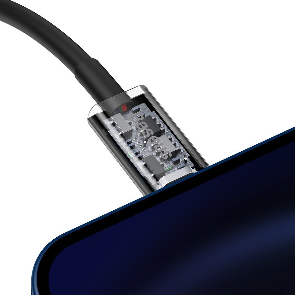 Καλώδιο δεδομένων και φόρτισης USB-C - Lightning Baseus Superior Series, 20W, 1m, μαύρο CATLYS-A01