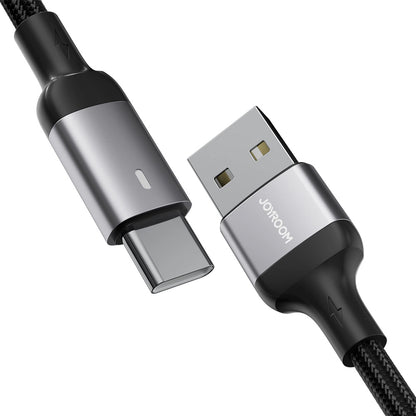 Καλώδιο Δεδομένων και Φόρτισης USB-A - USB-C Joyroom A10, 18W, 1.2m, Μαύρο