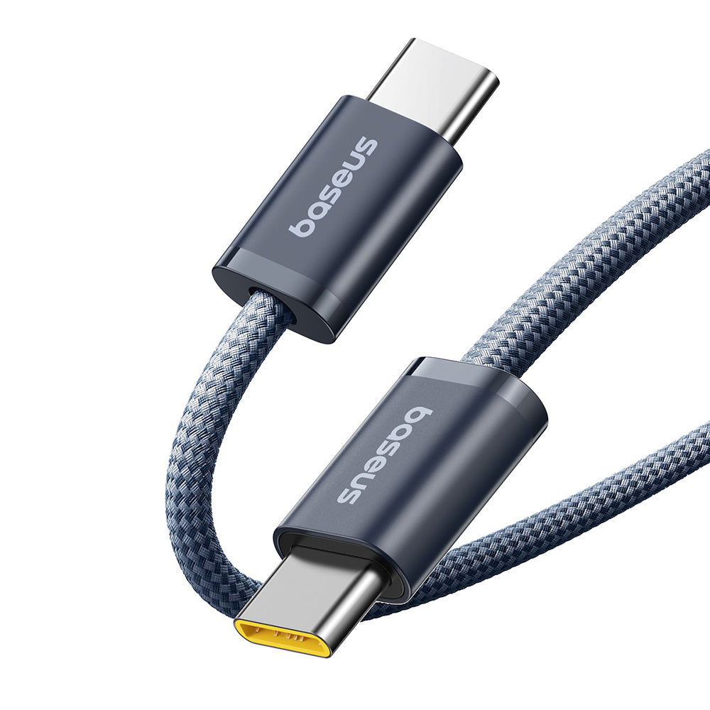 Καλώδιο Δεδομένων και Φόρτισης USB-C - USB-C Baseus Dynamic 4 Series, 100W, 2m, Μπλε Ναυτικό P10381400121-01