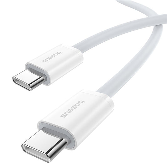 Καλώδιο Δεδομένων και Φόρτισης USB-C - USB-C Baseus Superior Series 2, 30W, 2m, Λευκό P10365200211-01