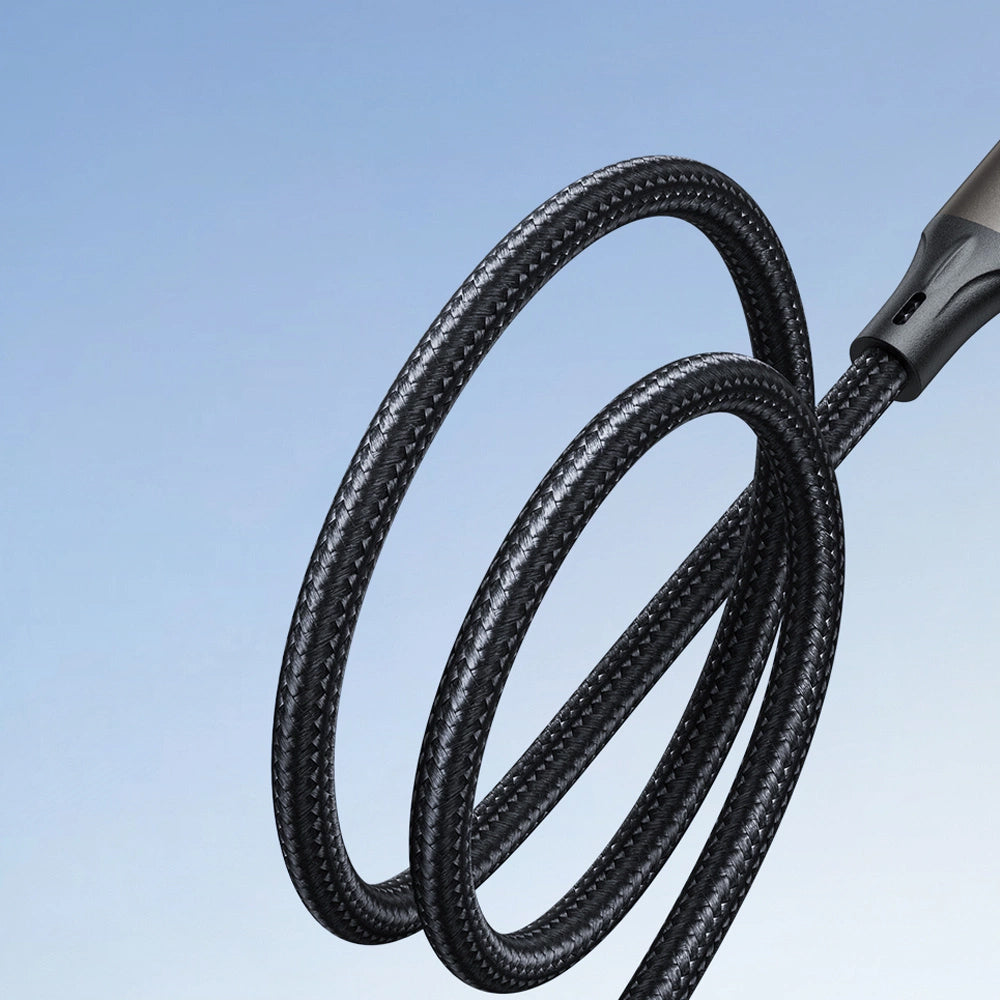 Καλώδιο Δεδομένων και Φόρτισης USB-C - USB-C Joyroom S-A25 Light-Speed, 100W, 1.2m, Μαύρο