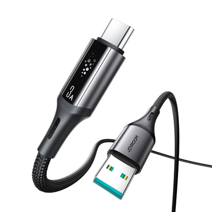 Καλώδιο Δεδομένων και Φόρτισης USB-A - USB-C Joyroom S-A60 StarTalk, 18W, 1.2m, Μαύρο