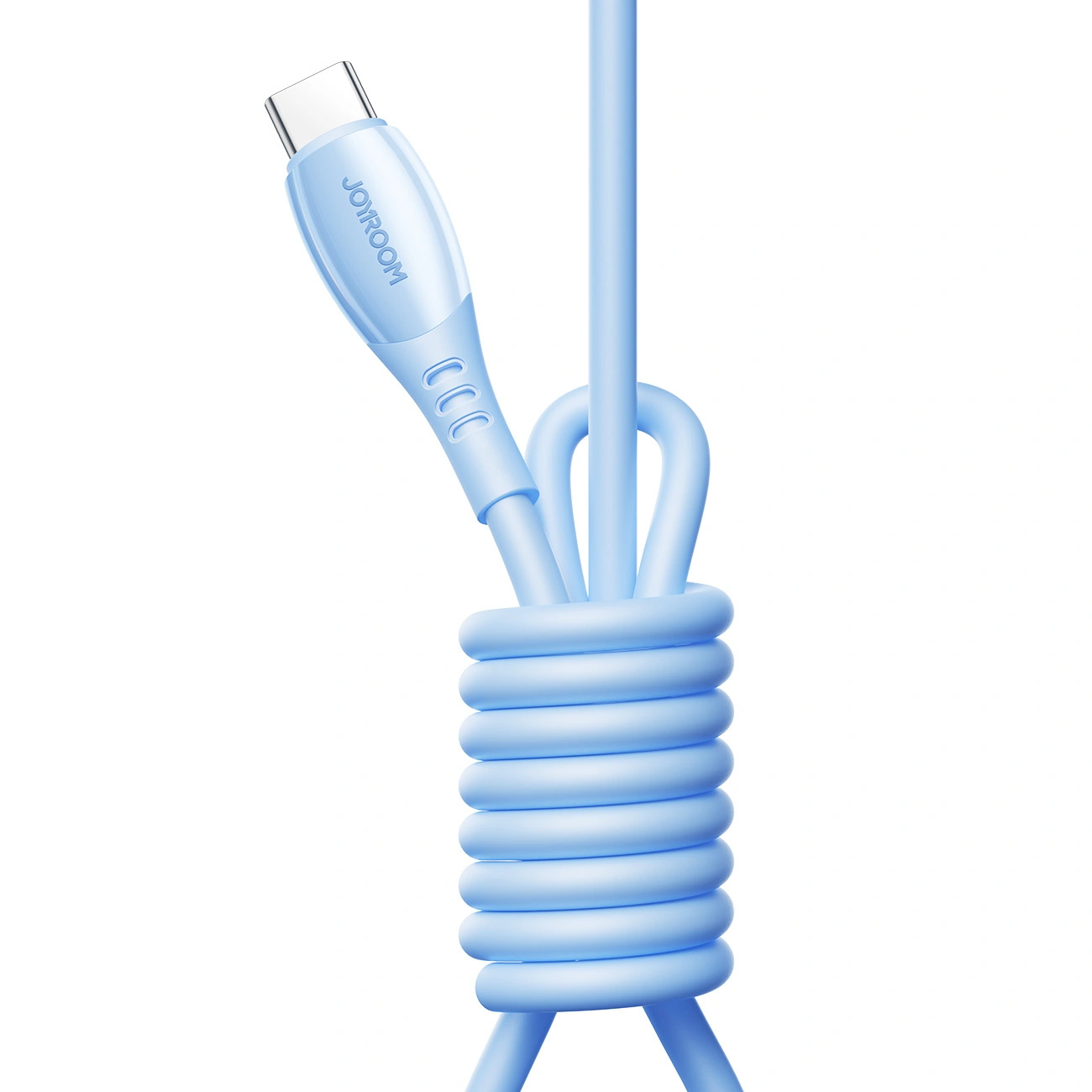 Καλώδιο Δεδομένων και Φόρτισης USB-C - USB-C Joyroom S-A59 Vibrant, 60W, 1.2m, Μπλε