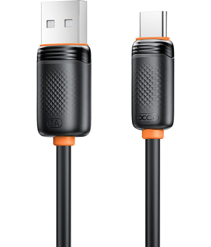 Καλώδιο Δεδομένων και Φόρτισης USB-A - USB-C XO Design NB302, 18W, 1μ, Μαύρο