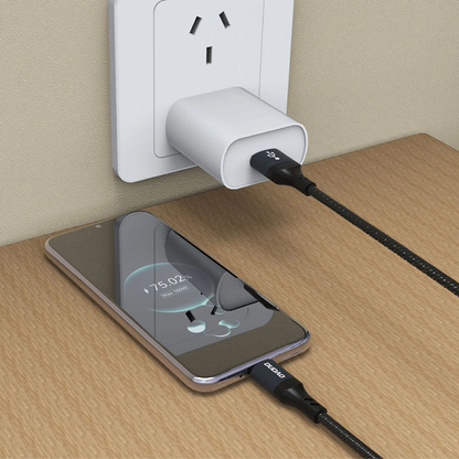 Καλώδιο Δεδομένων και Φόρτισης USB-A - USB-C Dudao L3ST, 100W, 1.2m, Μαύρο