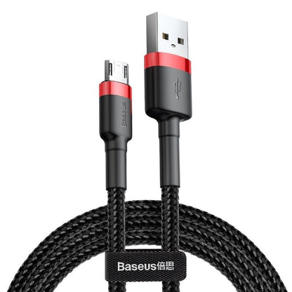 Καλώδιο δεδομένων και φόρτισης USB-A - microUSB Baseus Cafule, 18W, 3m, κόκκινο CAMKLF-H91 