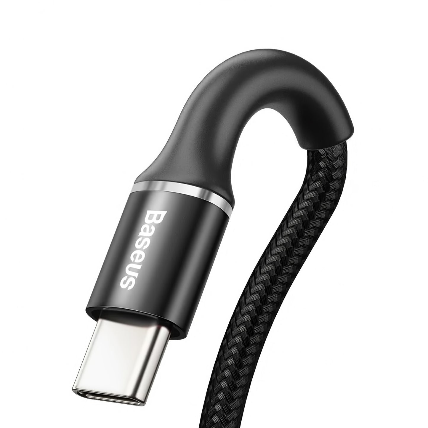 Καλώδιο δεδομένων και φόρτισης USB-A σε USB-C Baseus Halo, 18W, 3m, μαύρο 