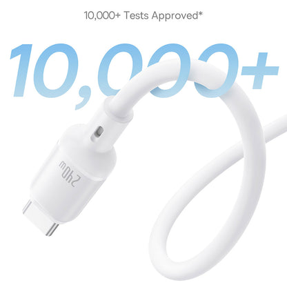 Καλώδιο Δεδομένων και Φόρτισης USB-C - USB-C Baseus PicoGo, 240W, 1m, Μπλε P10376800311-00
