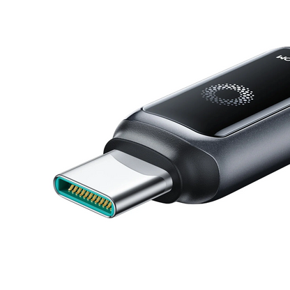 Καλώδιο Δεδομένων και Φόρτισης USB-C - Lightning Joyroom S-A55 StarFlight Display, 30W, 1.2m, Μαύρο