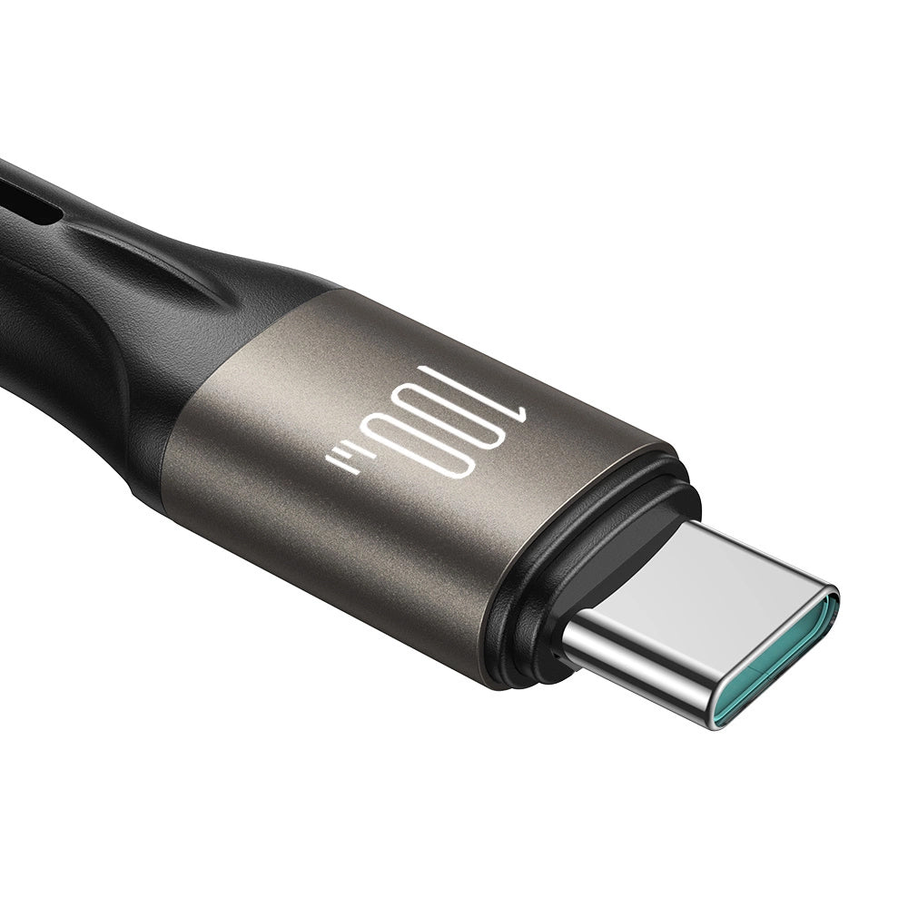 Καλώδιο Δεδομένων και Φόρτισης USB-C - USB-C Joyroom S-A25 Light-Speed, 100W, 1.2m, Μαύρο