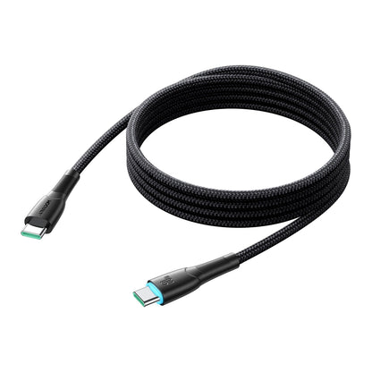 Καλώδιο Δεδομένων και Φόρτισης USB-C - USB-C Joyroom S-A32, 60W, 1m, Μαύρο