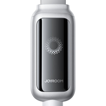 Καλώδιο Δεδομένων και Φόρτισης USB-C - USB-C Joyroom S-A55 StarFlight Display, 100W, 1.2m, Λευκό