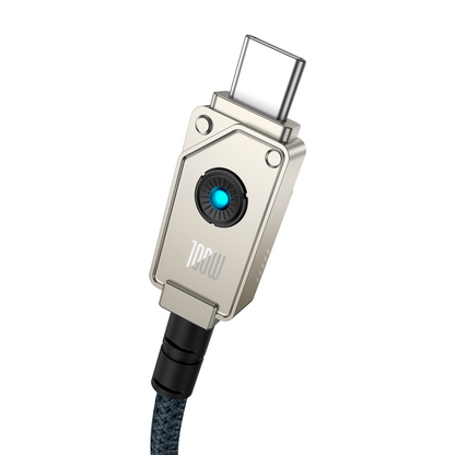 Καλώδιο Δεδομένων και Φόρτισης USB-C - USB-C Baseus Unbreakable, 100W, 2m, Λευκό P10355800221-01