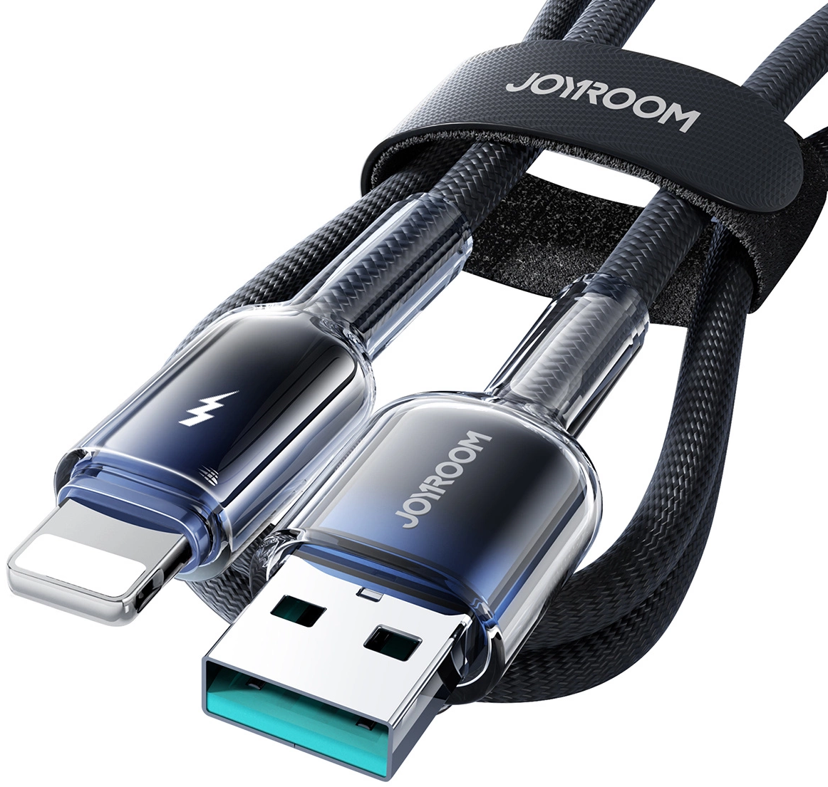Καλώδιο Δεδομένων και Φόρτισης USB-A - Lightning Joyroom S-A42, 18W, 1.2m, Μαύρο