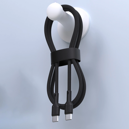 USB-C Data and Charging Cable - USB-C Dudao L9C Max, 240W, 2m, Black