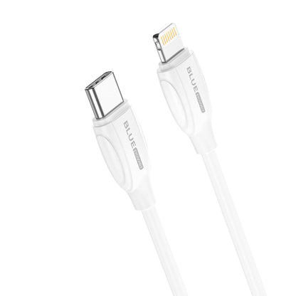 Καλώδιο δεδομένων και φόρτισης USB-C - Lightning BLUE Power B2BX19, 18W, 2m, Λευκό