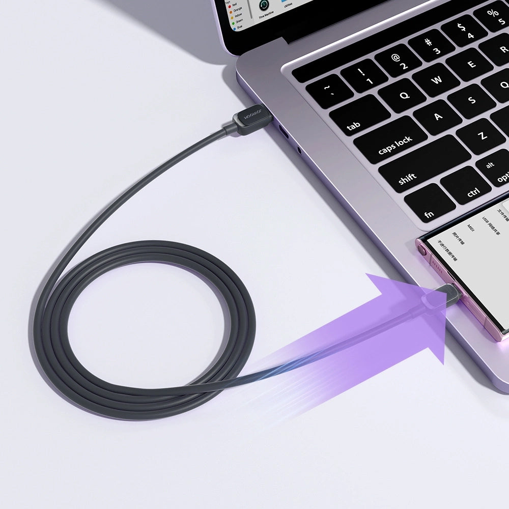 Καλώδιο Δεδομένων και Φόρτισης USB-A - USB-C Joyroom A14, 18W, 1.2m, Μαύρο