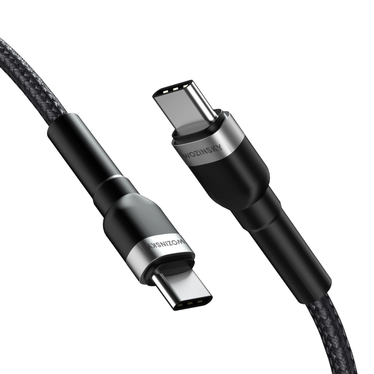 Καλώδιο Δεδομένων και Φόρτισης USB-C - USB-C WZK WNBCC2, 65W, 2m, Μαύρο