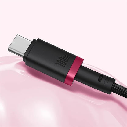 Καλώδιο Δεδομένων και Φόρτισης USB-C - USB-C Baseus Dura Series, 240W, 1m, Κόκκινο P10377803U03-01
