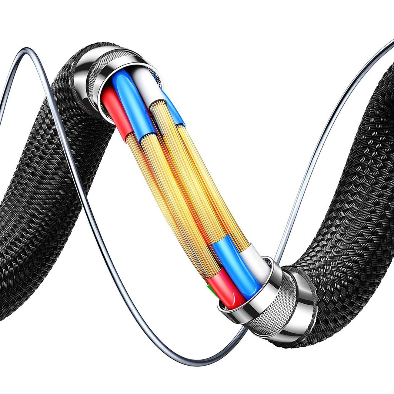 Καλώδιο Δεδομένων και Φόρτισης USB-C - USB-C Joyroom S-A60 StarTalk, 100W, 1.2m, Μαύρο