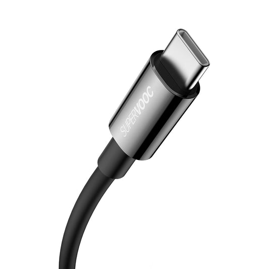 Καλώδιο Δεδομένων και Φόρτισης USB-A - USB-C Baseus Superior Series, 65W, 2m, Μαύρο CAYS001001