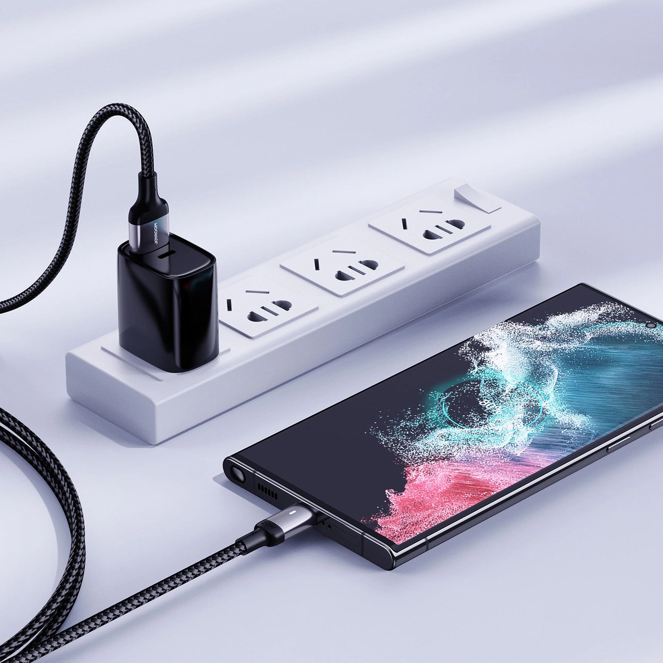 Καλώδιο Δεδομένων και Φόρτισης USB-A - USB-C Joyroom A10, 18W, 1.2m, Μαύρο