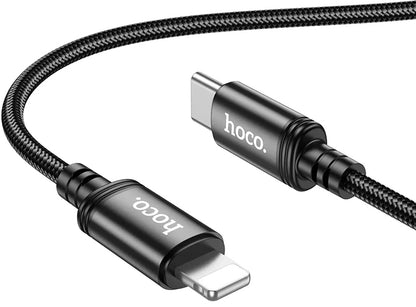 Καλώδιο Δεδομένων και Φόρτισης USB-C - Lightning HOCO X89, 27W, 2m, Μαύρο